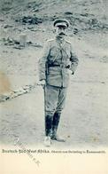 Kolonien Deutsch Südwestafrika Oberst Von Deimling In Ramansdrift I-II (fleckig) Colonies - Storia