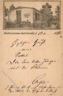 Vorläufer 1887 Restauration Sattelwald Schlesien II (Stauchung, Eckbug) - Non Classificati