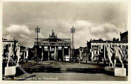 BERLIN OLYMPIA 1936 WK II - Brandenburger Tor Im Festschmuck I - Olympische Spiele