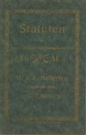 Schützen Au I.d. Hallertau (8309) Statuten Der Zimmerstutzen Schützengesellschaft I-II - Waffenschiessen