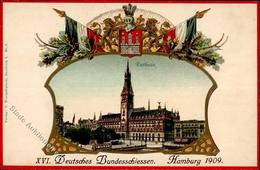 Schützenfest Hamburg (2000) XVI. Deutsches Bundesschißen 1909 I-II - Tiro (armas)