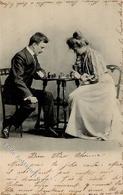 Schach Schach Spielen 1903 I-II - Schaken