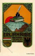 Studentika Aachen (5100) Einjährige Oberrealschule 1914 I-II - Sin Clasificación