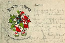 Studentika Aachen (5100) Montania Sei's Panier 1911 I-II - Non Classificati