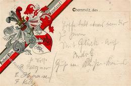 Studentika Chemnitz (o-9010) 1907 II (fleckig) - Non Classificati