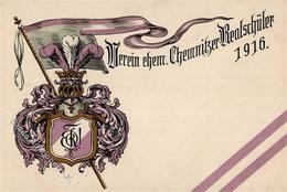 Studentika Chemnitz (O9000) Verein Ehem. Chemnitzer Realschüler 1916 I-II - Ohne Zuordnung