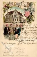 Studentika ERLANGEN - Litho -Haus D. Burschenschaft Bubenruthia I - Non Classificati