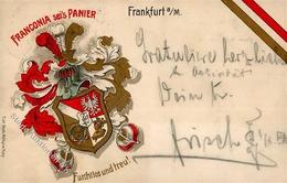 Studentika Frankfurt (6000) Franconia Sei's Panier 1909 I-II - Non Classificati