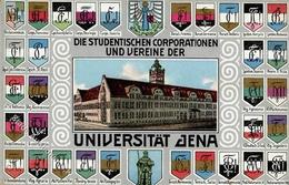 Studentika JENA - Studentische CORPORATIONEN Und VEREINE  Marke Entfernt I-II - Ohne Zuordnung