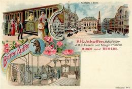 Berlin (1000) Bären Kaffee Werbe AK I- - Oorlog 1914-18