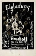 Berlin (1000) Einladung Zum Hausball Am 13. Februar 1932 Karneval I- - Guerra 1914-18