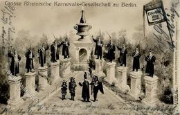 Berlin (1000) Grosse Rheinische Karnevals Gesellschaft Zu Berlin I- - Guerra 1914-18