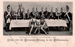 Berlin (1000) Gruss Von Der Carnevals Sitzung In Der Philharmonie I Montagnes - Weltkrieg 1914-18