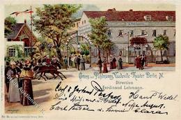 Berlin (1000) Vaudeville-Theater Puhlmann Signiert 1898 II (Stauchung, Ecken Abgestoßen) - Guerra 1914-18