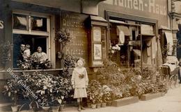 Berlin Friedrichshain (1000) Boxhagener Str. 23-24 Blumenhandlung Richard Degen 1915 Foto-Karte I-II - Guerra 1914-18