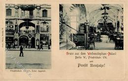 Berlin Mitte (1000) Friedrichstrasse Gasthaus Weihenstephan Palast 1907 I-II - Guerra 1914-18