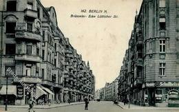 Berlin Mitte (1000) Lütticher Strasse Brüsseler Strasse  I-II - Weltkrieg 1914-18