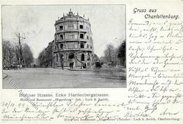 Charlottenburg (1000) Hotel Gasthaus Hippodrom Berliner Straße Hardenbergstraße  1899 I-II - Weltkrieg 1914-18