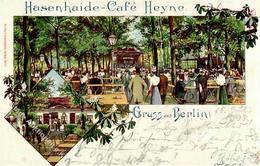 Neukölln (1000) Hasenheide Cafe Heyne  1900 I-II - Guerra 1914-18