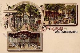 Waidmannslust (1000) Gasthaus Schweizerhäuschen Springbunnen  I- - Guerra 1914-18