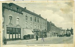 Heerlerheide, 1929, Tramhalte Bokstraat, RARE! Netherlands, Holland, Heerler, P. Simmons, Heëlehei, Limburg, Street - Heerlen