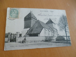 CPA 10 Aube Saint Oulph L'église - Sonstige & Ohne Zuordnung