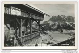 Wolfratshauser Hütte Bei Lermoos - Blick Zur Zugspitze - Foto-AK - Lermoos