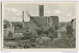 Berlin - Tempelhof - Ullsteinhaus - Strassenbahn - Foto-AK 50er Jahre - Tempelhof