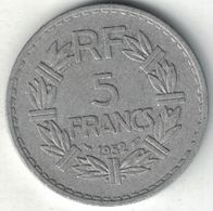 France 5 Francs 1952 - J. 5 Francos