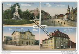 09669 Frankenberg - Marktplatz - Bahnhof - Kaserne - Friedenspark - Frankenberg