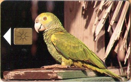 Antilles (Neth) - Bonaire, Telefonia Bonairano, Yellow-Shouldered Parrot (Yellow Chip), 20U, Birds, 10/97, Used - Antilles (Neérlandaises)