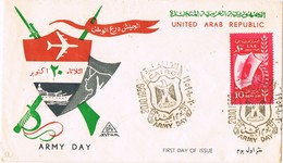 29764. Carta F.D.C. CAIRO (Egypt) 1959. Army Day - Briefe U. Dokumente