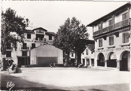 F64-018 PAYS BASQUE - ASCAIN - LE FRONTON - AUBERGE HÔTEL RESTAURANT DE LA RHUNE - Ascain