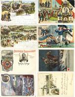 WK I Tolle Sammlung Von Circa 480 Ansichtskarten In 6 Alben I-II - Guerra 1914-18