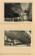 Zeppelin Album Mit über 50 Fotos Und Ansichtskarten Meist Mit Beschreibung I-II Dirigeable - Dirigibili