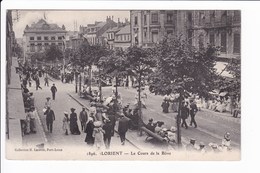 1896 - LORIENT - Le Cours De La Bôve - Lorient