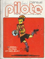 Rare Revue Mensuel Pilote N°49 Juin 1978 - Pilote