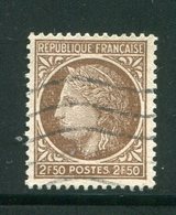 FRANCE- Y&T N°681- Oblitéré - 1945-47 Cérès De Mazelin