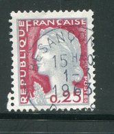 FRANCE- Y&T N°1263- Oblitéré - 1960 Marianna Di Decaris