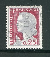 FRANCE- Y&T N°1263- Oblitéré - 1960 Marianne (Decaris)