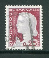 FRANCE- Y&T N°1263- Oblitéré - 1960 Maríanne De Decaris