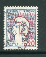 FRANCE- Y&T N°1282- Oblitéré - 1961 Marianni Di Cocteau