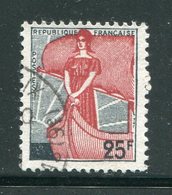 FRANCE- Y&T N°1216- Oblitéré - 1959-1960 Maríanne à La Nef