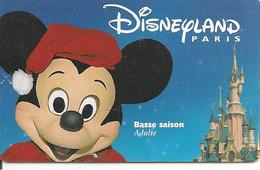 PASS--DISNEYLAND-MICKEY-A DULTE-BASSE SAISON-SPEOS-2000/01/MIK- TB E - Disney-Pässe