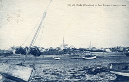 ILE DE BATZ *** BATEAU DE PECHE AU SEC  *** - Ile-de-Batz