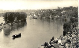 Dépt 95 - LA FRETTE - Vue Sur La Seine - Péniche - CPSM - La Frette-sur-Seine