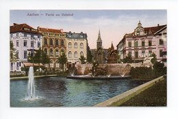Delcampe - Allemagne: Aachen, Partie Am Bahnhof: Hotel Duren, Hotel De Verviers (18-2486) - Aachen