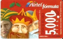 ACR-061 TARJETA DE ESPAÑA DE NAVIDAD  REYES MAGOS (CHRISTMAS) - Airtel