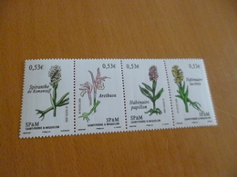 TP Saint Pierre Et Miquelon Neuf Sans Charnière N°871 à 876 Fleurs Flowers  2006 - Nuevos