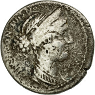 Monnaie, Nonia, Denier, Rome, Fourée, TB+, Argent, Crawford:424/1 - Republiek (280 BC Tot 27 BC)
